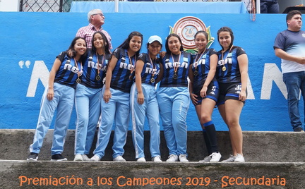 Premiacion deportes colegio 2019 20